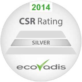 EcoVadis – CSR Rating 2014 (logo)